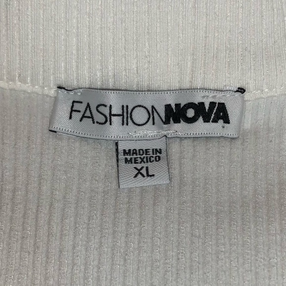 Snatched White Long Sleeve - Picture 4 of 5